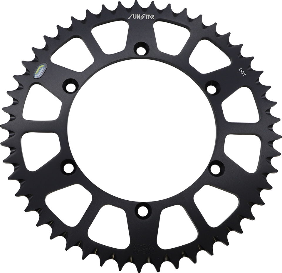 Rear Sprocket - 49 Tooth - Kawasaki/Suzuki - Works/Black - Lutzka's Garage