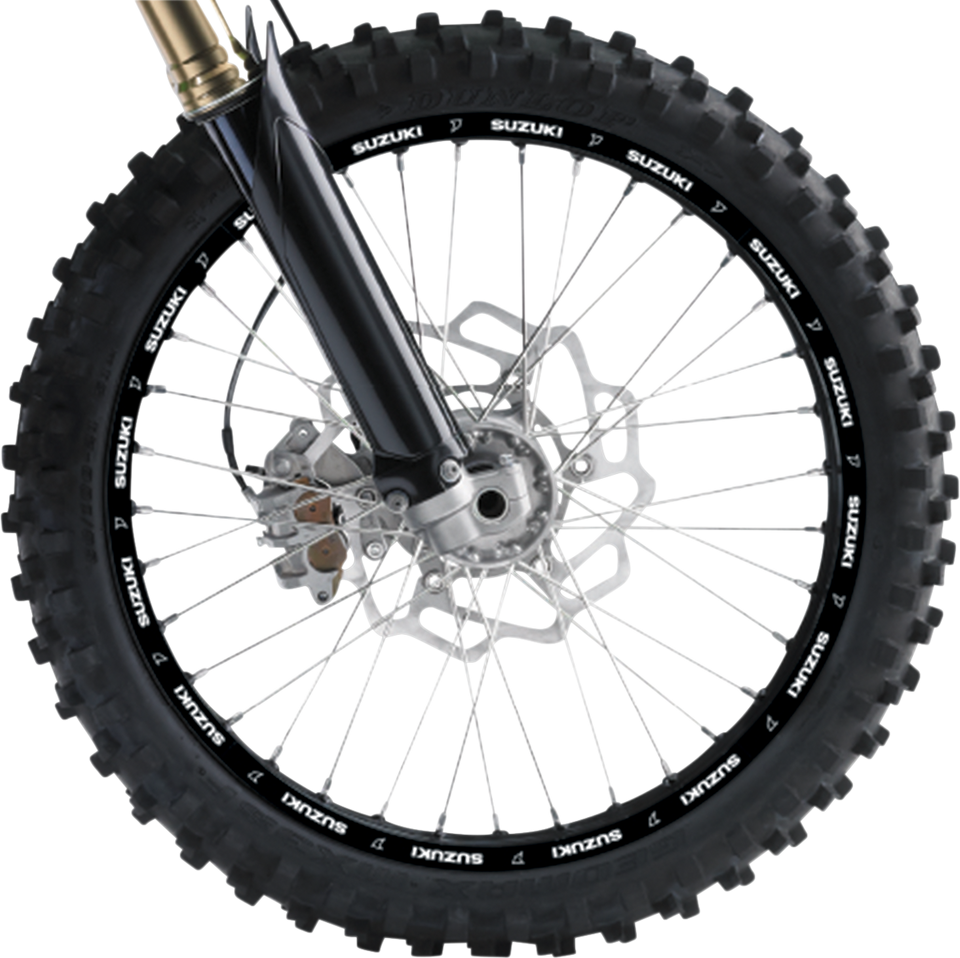 Rim Decal - Suzuki Logo - 21" Front
