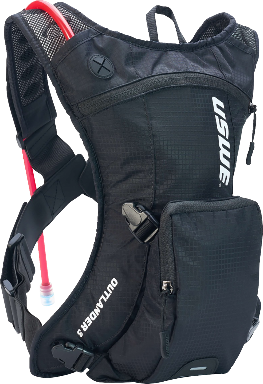 Outlander Hydration Pack - 3L - Black - Lutzka's Garage