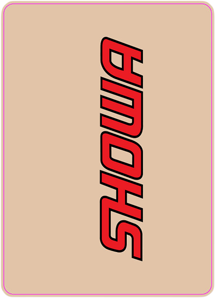 Upper Fork Decal - Showa - Red - Lutzka's Garage