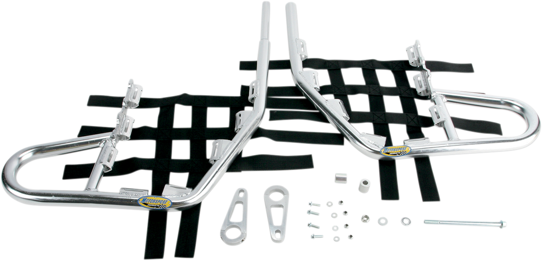 Nerf Bars - Raptor 660 - Silver - Lutzka's Garage