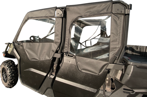 Soft Upper Doors - Black - Can-Am Defender Max - Lutzka's Garage