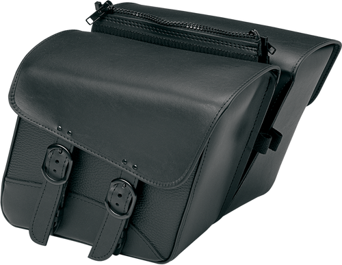 Compact Black Jack Saddlebag - Slant - Small - Lutzka's Garage