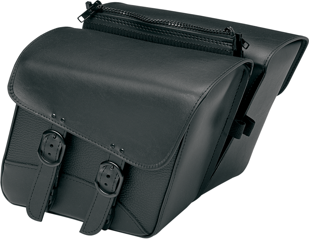 Compact Black Jack Saddlebag - Slant - Small - Lutzka's Garage