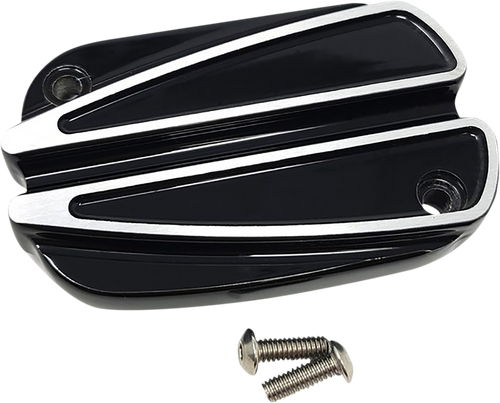 Master Cylinder Lid - Clutch - Ripper - Black - Lutzka's Garage