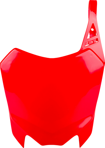 Number Plate - 04 Red - CRF110F