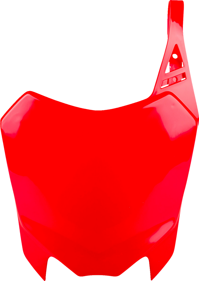 Number Plate - 04 Red - CRF110F