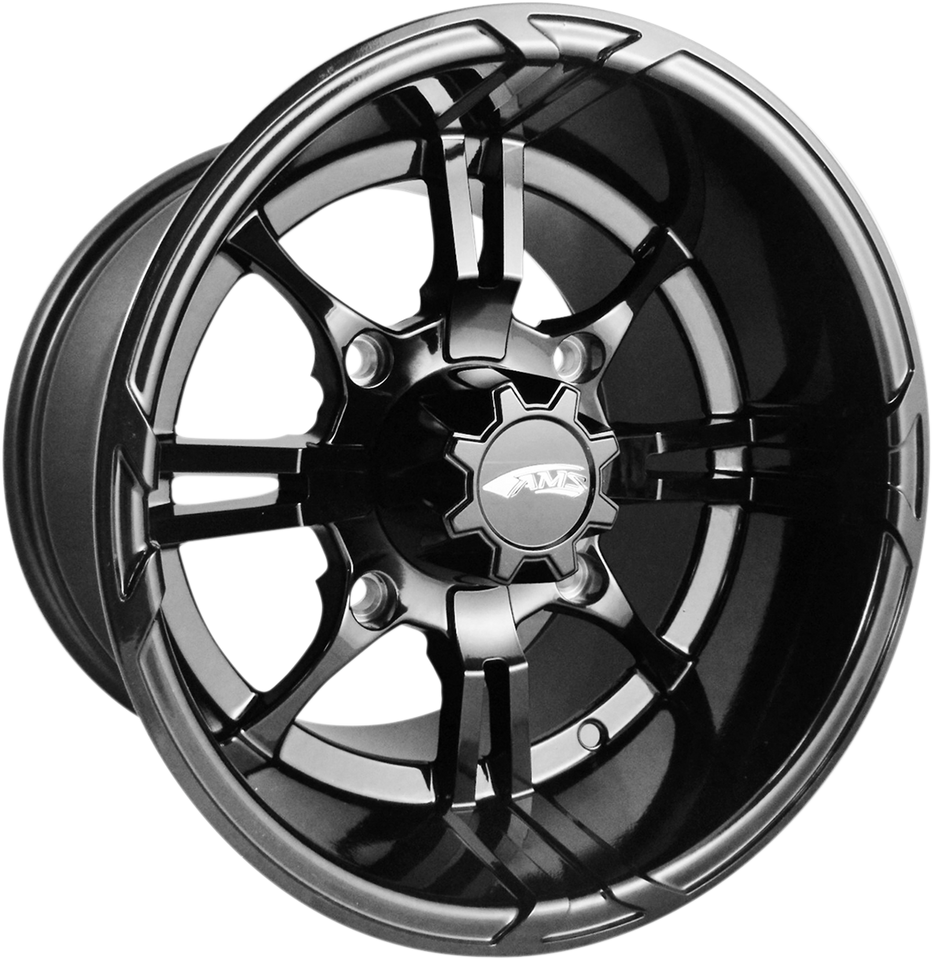 Rolln 108 Wheel - Rear - Black - 14x10 - 4/156 - Lutzka's Garage