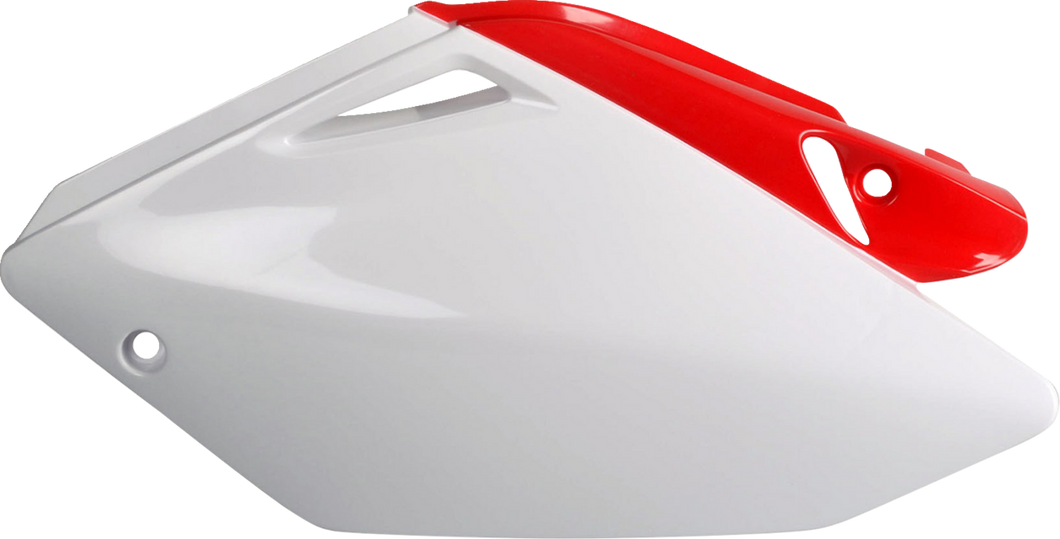 Side Panels - OEM White/Red - CRF250R