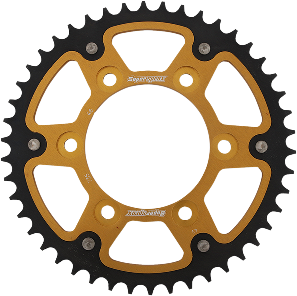 Stealth Rear Sprocket - 46 Tooth - Gold - Ducati - Lutzka's Garage