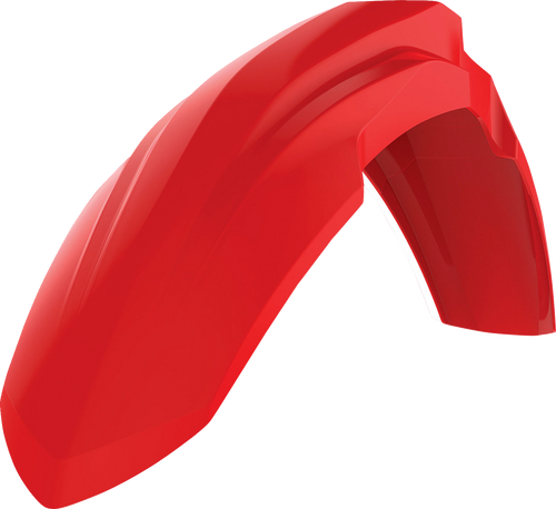 Fender - Front - Restyle - Red - CR 125R/250R - Lutzka's Garage