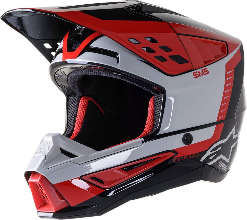 SM5 Helmet - Beam - Black/Gray/Red - Small - Lutzka's Garage