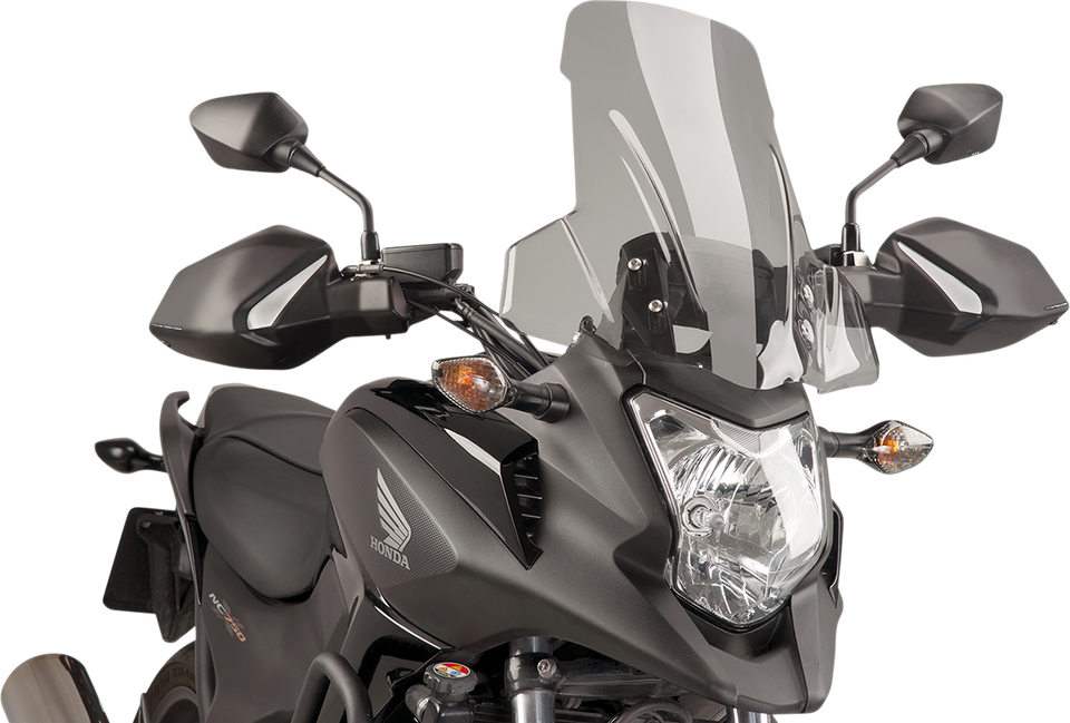 Touring Windscreen - 18-7/8" - Light Smoke - NC700X - Lutzka's Garage