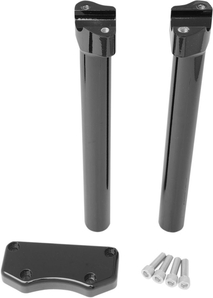 Risers - 12" - Buffalo - Top - Black - Lutzka's Garage