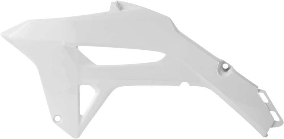 Replica Radiator Shrouds - White - CRF 250R/450R - Lutzka's Garage