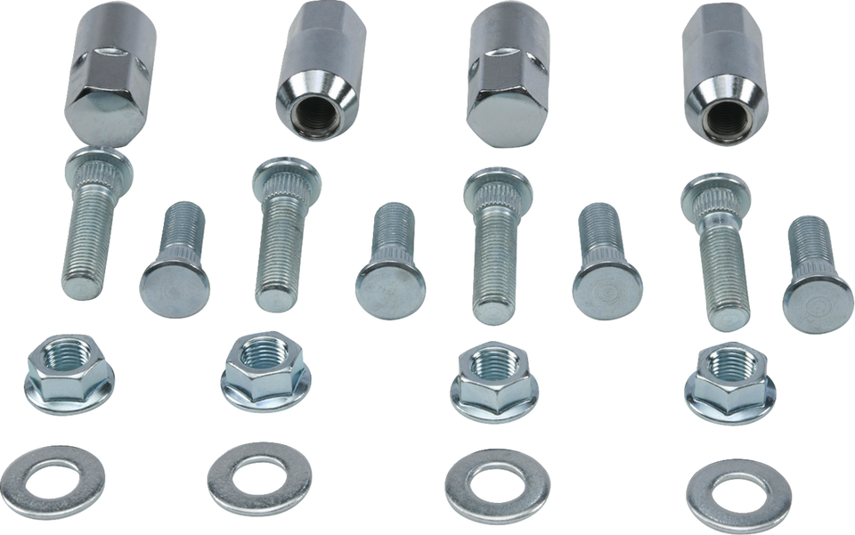 Wheel Stud/Nut Kit - Front/Rear - Polaris