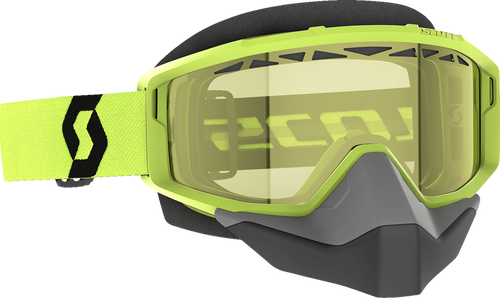 Primal Snow Cross Goggle - Yellow/Black - Dual Lens - Yellow - Lutzka's Garage