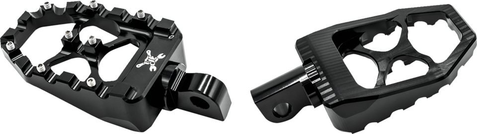 MX Evolution Pegs - Black - Sportster/Dyna - Lutzka's Garage