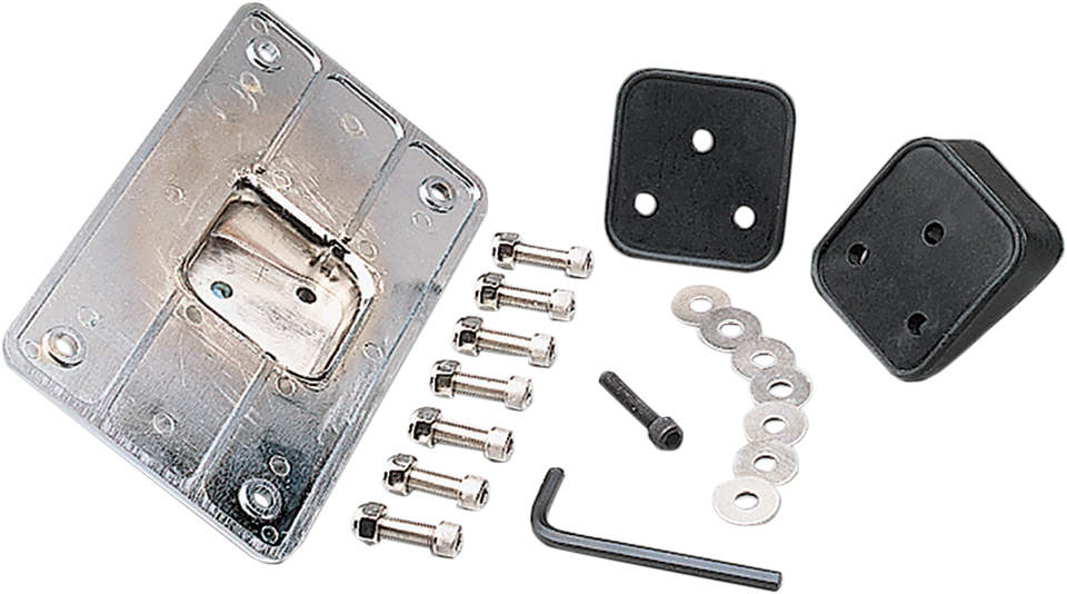 Laydown License Plate Holder