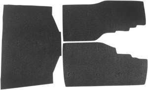 Saddlebag/Tourbox Floormats - Black - Gold Wing 88-00 - Lutzka's Garage