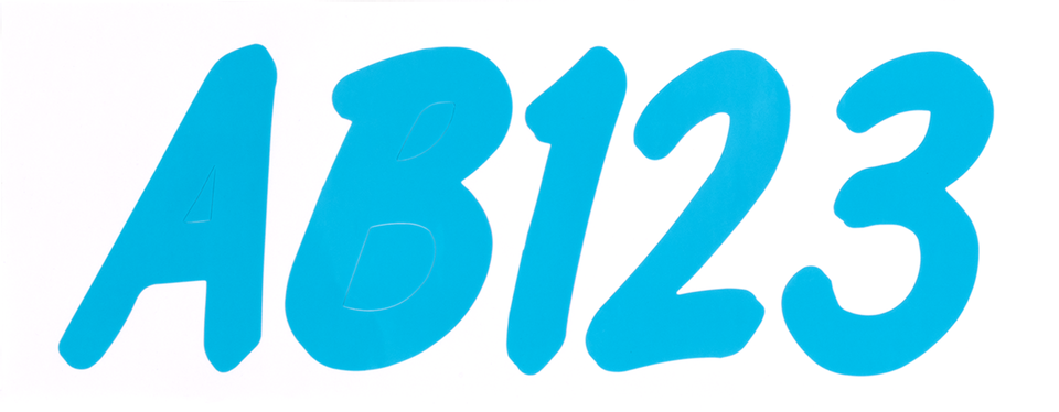 Sticker Kit - 400 Cyan Blue