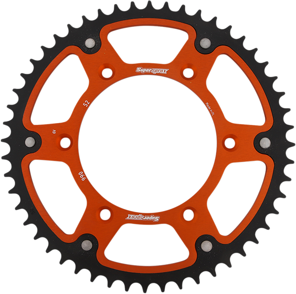 Stealth Rear Sprocket - 52 Tooth - Orange - Husaberg/Husqvarna/KTM - Lutzka's Garage