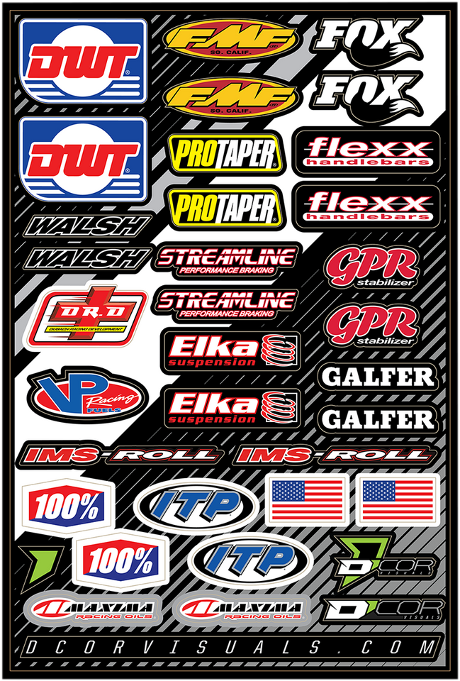Decal Sheet - Misc. ATV