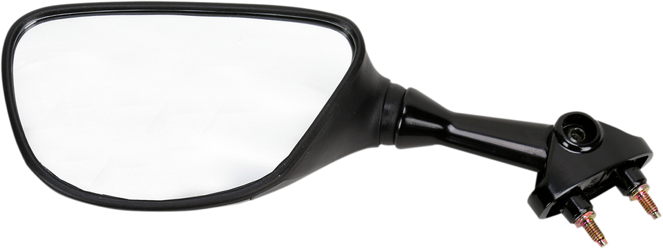 Mirror - Side View - Cat Eye - Black - Left - Lutzka's Garage