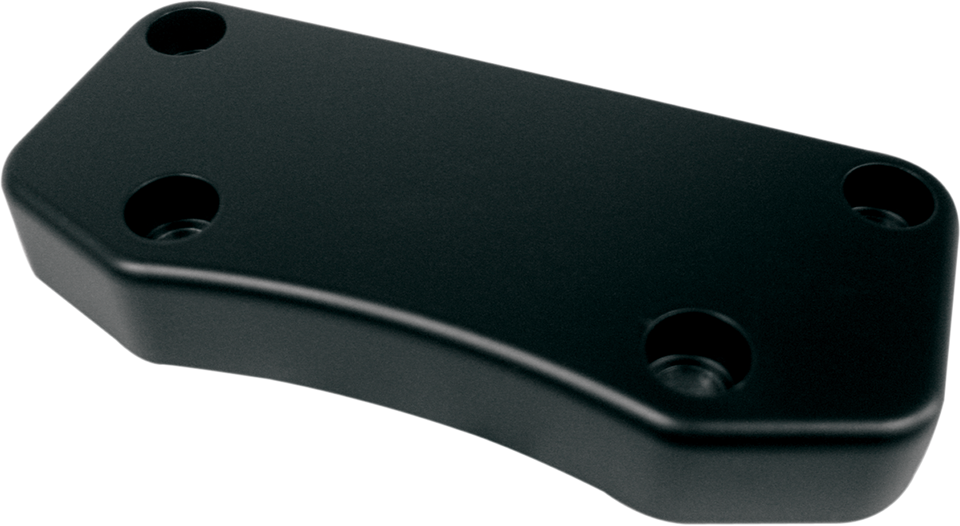 Handlebar Clamp - Smooth - Black - Lutzka's Garage