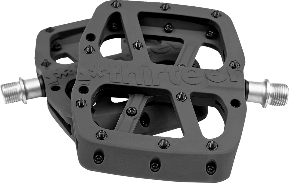 Base Pedals - Flat - Black - Lutzka's Garage