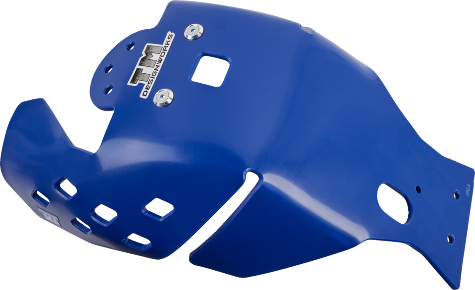 Skid Plate - Blue - Yamaha - Lutzka's Garage