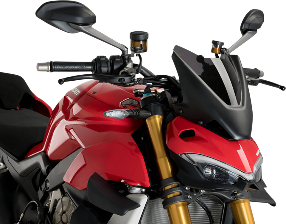 New Generation Windscreen - 11" - Dark Smoke - Ducati - Lutzka's Garage