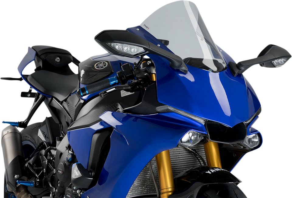 Race Windscreen - 14-3/8" - Smoke - YZF-R1
