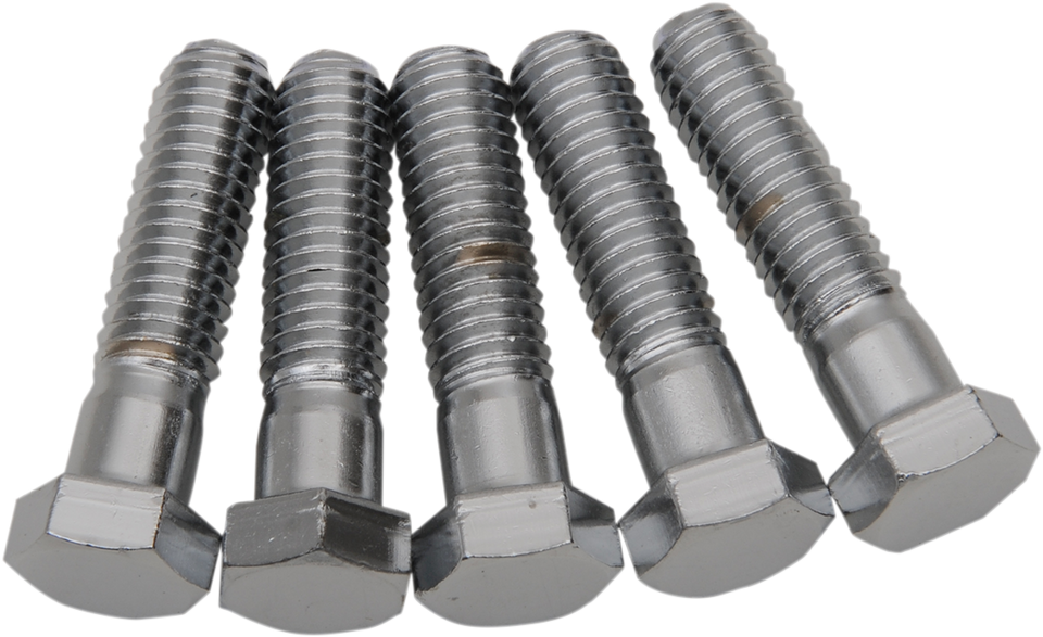 Bolts - Hex-Head - Chrome - 7/16"-14 x 1-3/4" - Lutzka's Garage