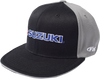 Suzuki Flexfit® Hat - Black/Gray - Small/Medium - Lutzka's Garage