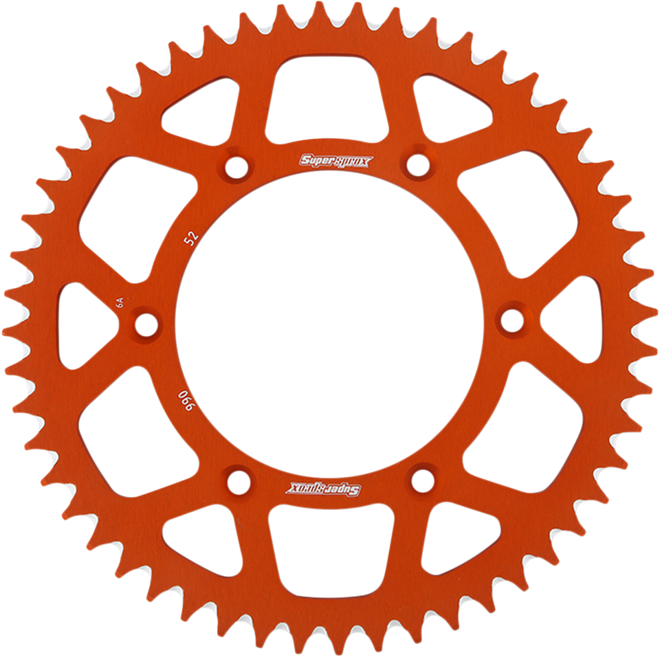 Rear Sprocket - Orange - KTM/Husqvarna/Husaberg - 52 Tooth - Lutzka's Garage