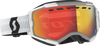 Fury Snow Goggles - Light Sensitive - White - Red Chrome - Lutzka's Garage