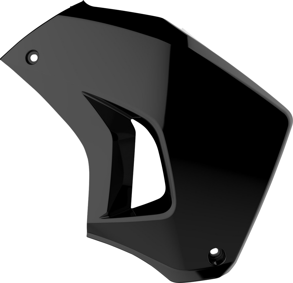 Radiator Cover - Right - Black - KLR 650 - Lutzka's Garage