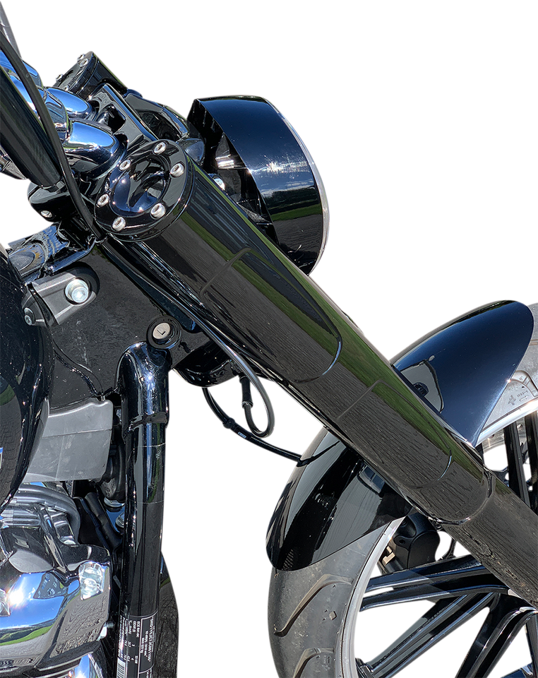 Fork Cover - Black - Softail Breakout FXBR/FXBRS - Lutzka's Garage