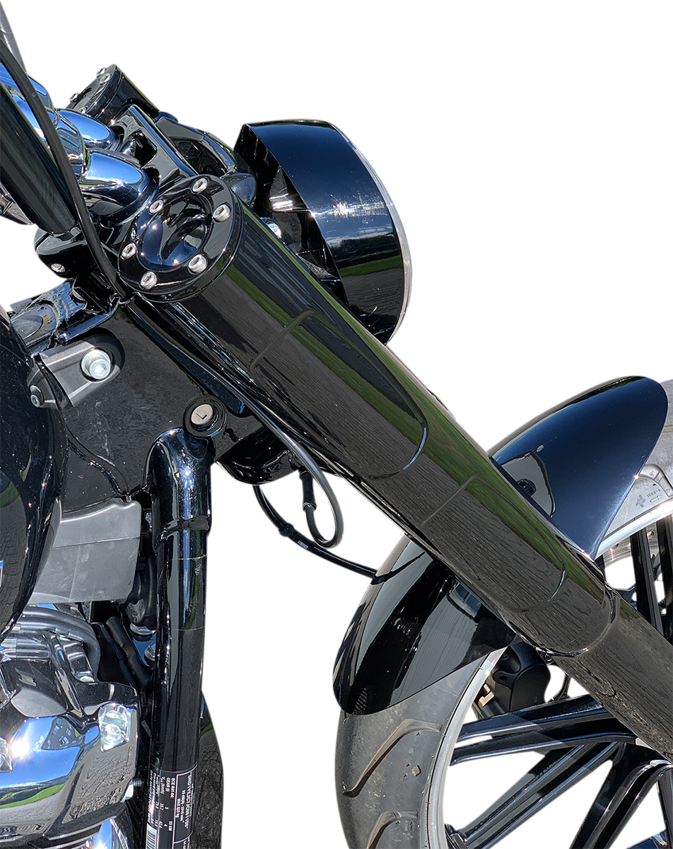 Fork Cover - Black - Softail Breakout FXBR/FXBRS - Lutzka's Garage