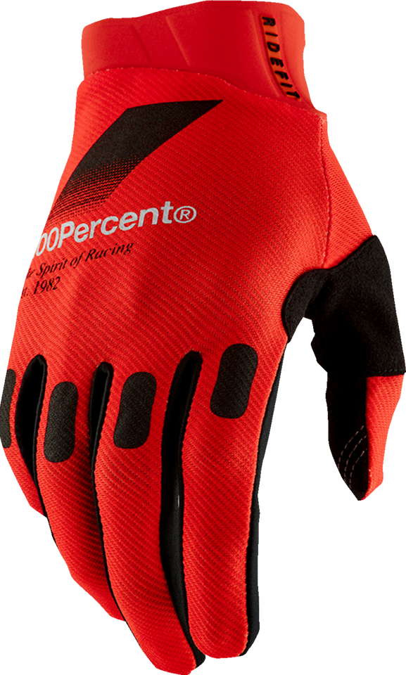 Ridefit Gloves - Red - Small - Lutzka's Garage