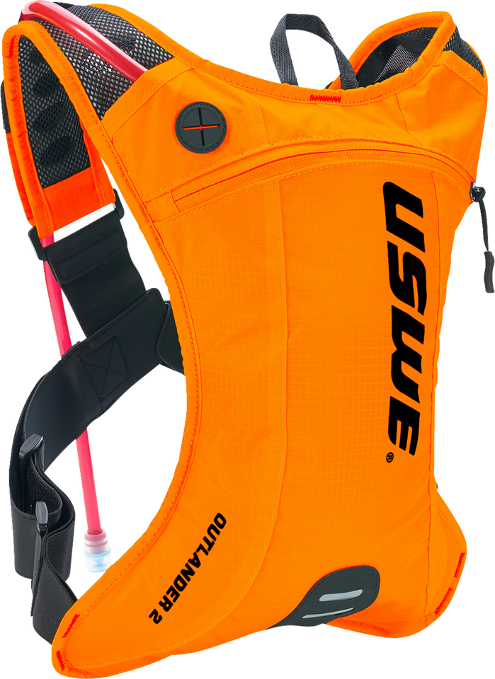 Outlander Hydration Pack - 2L - Orange - Lutzka's Garage