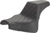 Step-Up Seat - Front Lattice Stitch - Black - FXFB - Lutzka's Garage
