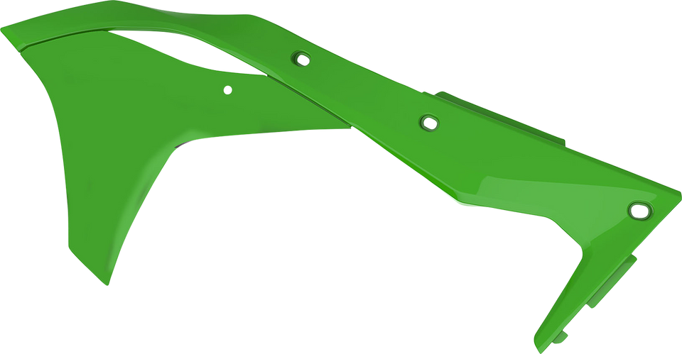 Radiator Cover - 05 Green - KX 250F