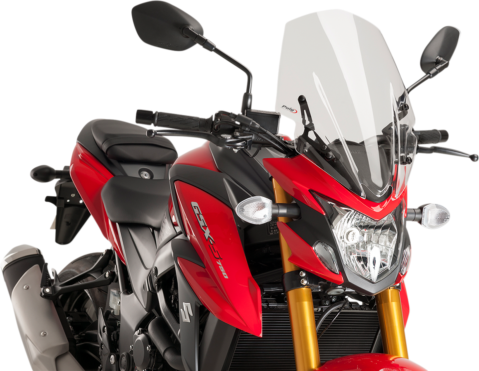 Race Windscreen - 17-1/4" - Clear - Suzuki - Lutzka's Garage