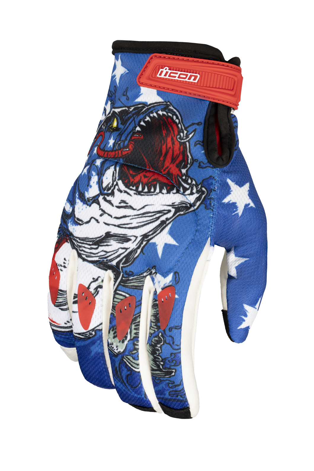 Hooligan Basstard™ Gloves - Blue - Small - Lutzka's Garage