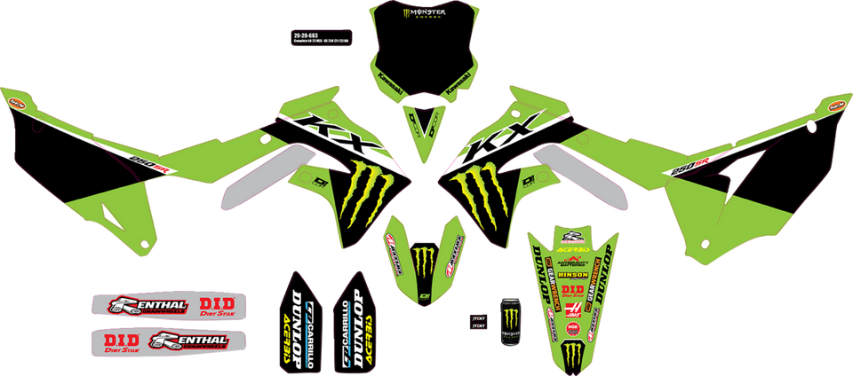 Graphic Kit - 23 Monster Energy