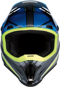 Rise Helmet - MC - Blue/Hi-Viz - XS - Lutzka's Garage