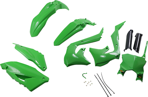 Body Kit - Powerflow - OEM Green/Black