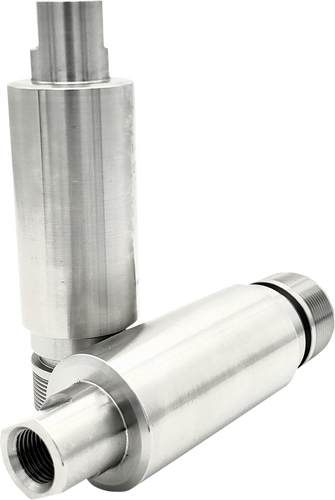 Chrome Fork Tube Extensions - 41 mm Diameter - Extends +3